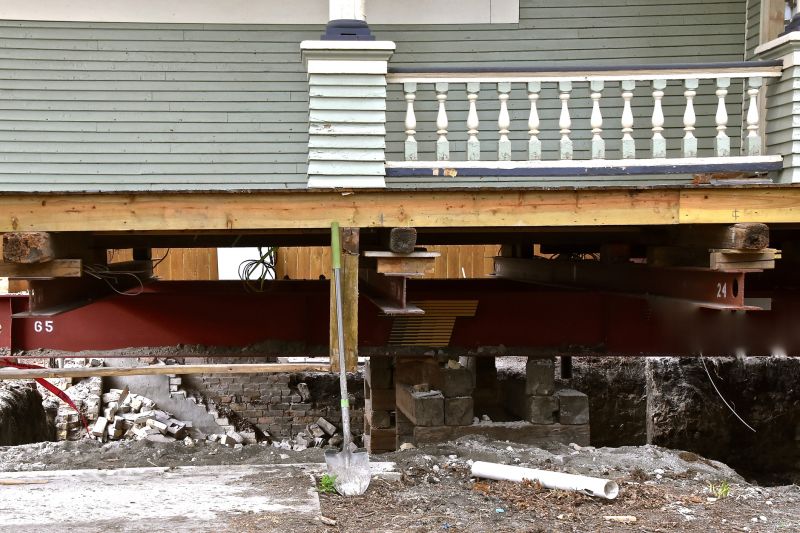 Completed Foundation Leveling Project